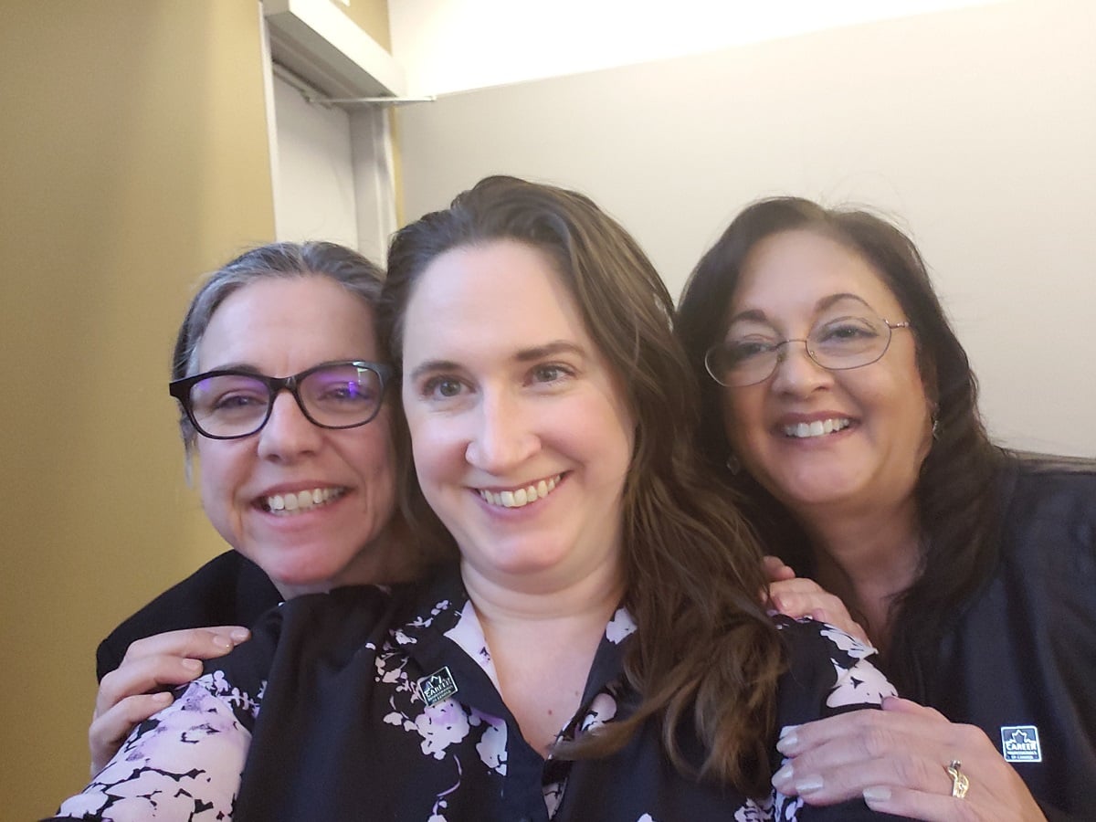 CPC Members Ali Breen Maureen McCann and Sharon Graham