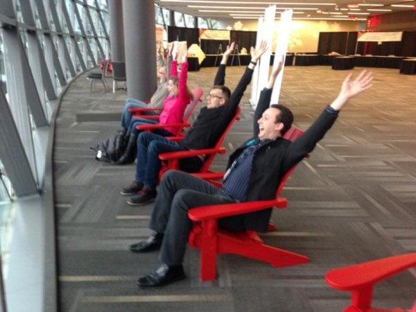 CPC Community members Wayne Pagani, Maureen McCann, JP Michel and Denis Luchyshyn