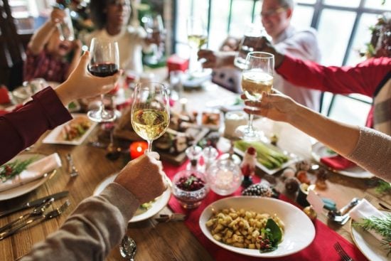 family holiday gathering