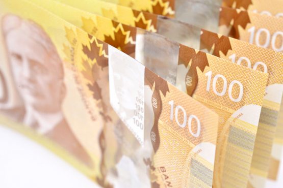 Canadian $100 bills