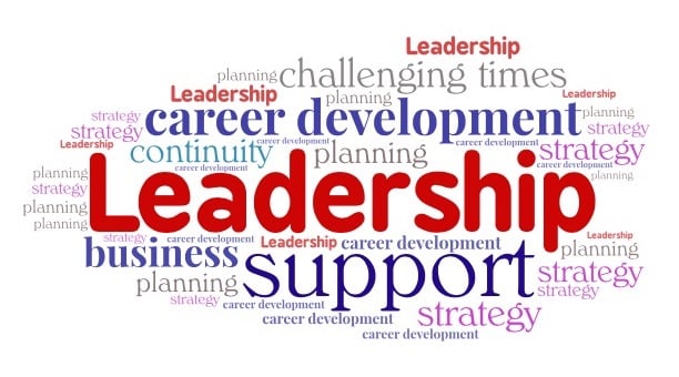 Leadership word cloud 