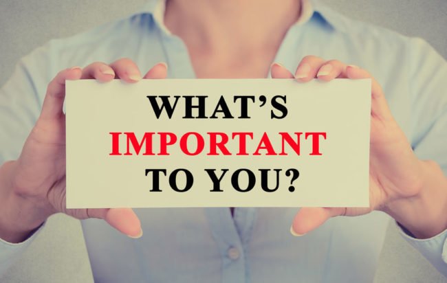 re-evaluating personal values