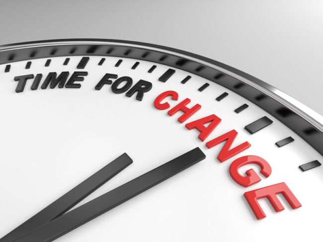 Time for change to eliminate bias