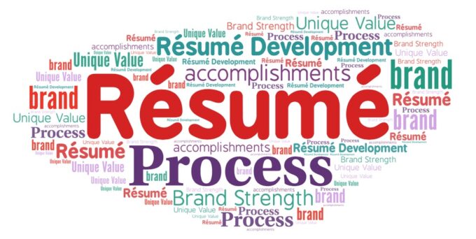 Résumé process, résumé development
